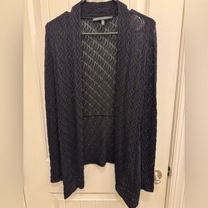 Sheer long sleeve open cardigan from WHBM